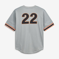 Gray Will Clark San Francisco Giants Mitchell & Ness Authentic Batting Practice Jersey