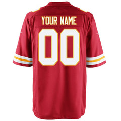 Youth Custom Game Jersey - Kansas City Chiefs Jerseys