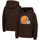 Youth Team Logo Pullover Hoodie - Cleveland Browns Hoodies