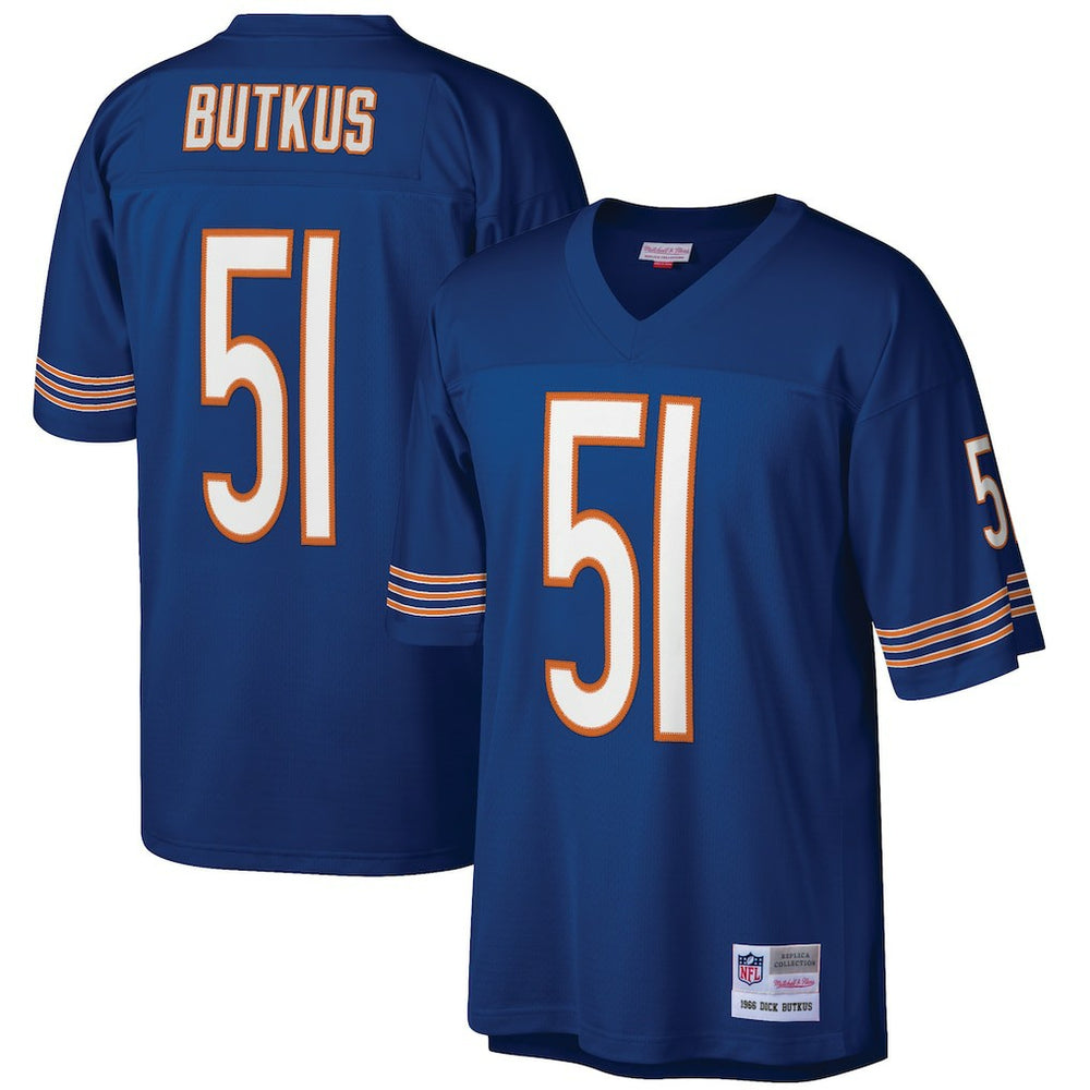 Dick Butkus Retired Player Legacy Replica Jersey - Chicago Bears Jerseys