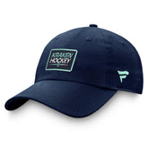 NHL Seattle Kraken Fanatics Authentic Pro Prime Adjustable Hat – Deep Sea Blue