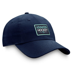 NHL Seattle Kraken Fanatics Authentic Pro Prime Adjustable Hat – Deep Sea Blue