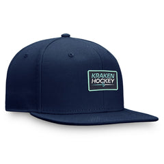 NHL Seattle Kraken Fanatics Authentic Pro Prime Snapback Hat – Deep Sea Blue