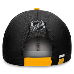 NHL Pittsburgh Penguins Fanatics Authentic Pro Rink Two-Tone Snapback Hat – Black/Gold