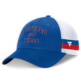 Fundamentals Side Stripe Trucker Adjustable Hat - Buffalo Bills Hats