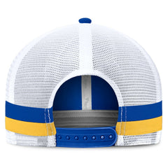 Fundamentals Side Stripe Trucker Adjustable Hat - Los Angeles Rams Hats