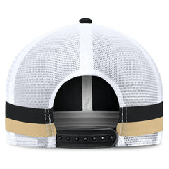 Fundamentals Side Stripe Trucker Adjustable Hat - New Orleans Saints Hats