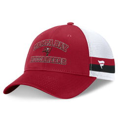 Fundamentals Side Stripe Trucker Adjustable Hat - Tampa Bay Buccaneers Hats