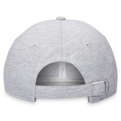 Heather Gray Chicago Cubs Fanatics Logo Adjustable Hat