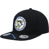 NHL Pittsburgh Penguins Mitchell & Ness Vintage Hat Trick Snapback Hat