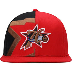 Mitchell & Ness Philadelphia 76ers Hardwood Classics Retroline Snapback Hat