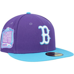 Purple Boston Red Sox New Era Vice 59FIFTY Fitted Hat
