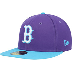 Purple Boston Red Sox New Era Vice 59FIFTY Fitted Hat