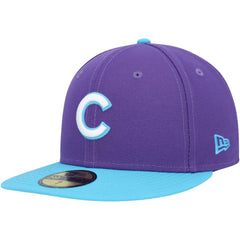 Purple Chicago Cubs New Era Vice 59FIFTY Fitted Hat