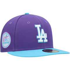 Purple Los Angeles Dodgers New Era Vice 59FIFTY Fitted Hat
