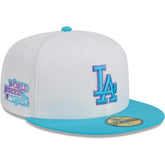 White Los Angeles Dodgers New Era Vice 59FIFTY Fitted Hat