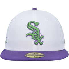 White Chicago White Sox New Era Side Patch 59FIFTY Fitted Hat