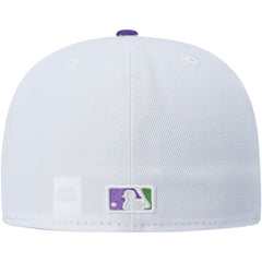White New York Yankees New Era Side Patch 59FIFTY Fitted Hat