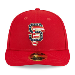 Red San Francisco Giants New Era 2023 Fourth of July Low Profile 59FIFTY Fitted Hat