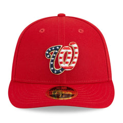 Red Washington Nationals New Era 2023 Fourth of July Low Profile 59FIFTY Fitted Hat