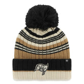 '47 Women's Barista Cuffed Knit Hat with Pom - Tampa Bay Buccaneers Hats