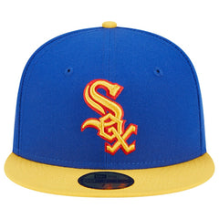 Royal/Yellow Chicago White Sox New Era Empire 59FIFTY Fitted Hat