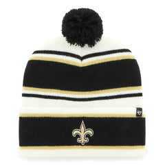 '47 Youth Stripling Cuffed Knit Hat with Pom - New Orleans Saints Hats