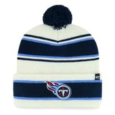 '47 Youth Stripling Cuffed Knit Hat with Pom - Tennessee Titans Hats
