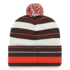 '47 Powerline Cuffed Knit Hat with Pom - Cleveland Browns Hats