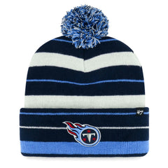 '47 Powerline Cuffed Knit Hat with Pom - Tennessee Titans Hats