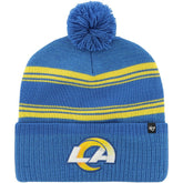 '47 Fadeout Cuffed Knit Hat with Pom - Los Angeles Rams Hats