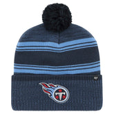 '47 Fadeout Cuffed Knit Hat with Pom - Tennessee Titans Hats