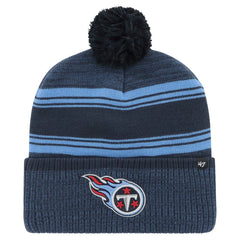 '47 Fadeout Cuffed Knit Hat with Pom - Tennessee Titans Hats