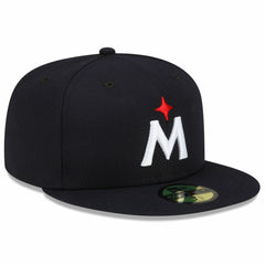 Navy Minnesota Twins New Era 2023 Authentic Collection Road 59FIFTY Fitted Hat