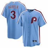 Light Blue Bryce Harper Philadelphia Phillies Nike Alternate Replica Jersey
