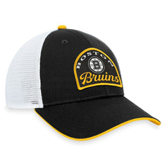 NHL Boston Bruins Fanatics Fundamental Adjustable Hat