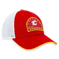 NHL Calgary Flames Fanatics Fundamental Adjustable Hat