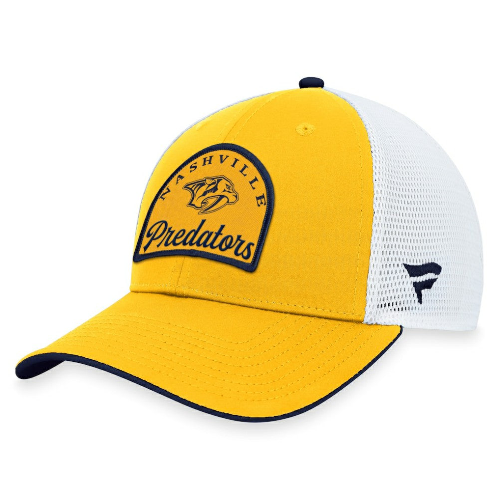 NHL Nashville Predators Fanatics Fundamental Adjustable Hat