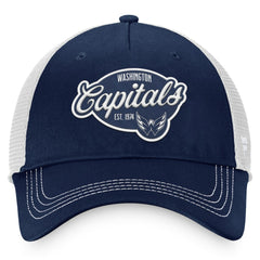 NHL Washington Capitals Fanatics Women's Fundamental Trucker Adjustable Hat