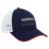 NHL Washington Capitals Fanatics Authentic Pro Alternate Jersey Trucker Adjustable Hat