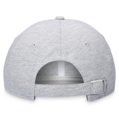 Gray Miami Marlins Fanatics Logo Adjustable Hat
