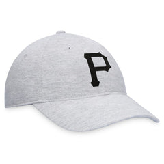 Gray Pittsburgh Pirates Fanatics Logo Adjustable Hat