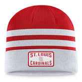Gray St. Louis Cardinals Fanatics Cuffed Knit Hat