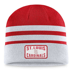 Gray St. Louis Cardinals Fanatics Cuffed Knit Hat