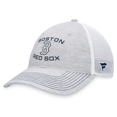Gray Boston Red Sox Fanatics Trucker Adjustable Hat