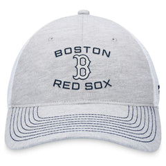 Gray Boston Red Sox Fanatics Trucker Adjustable Hat