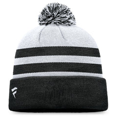 Gray Pittsburgh Pirates Fanatics Cuffed Knit Hat with Pom