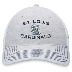 Gray St. Louis Cardinals Fanatics Trucker Adjustable Hat