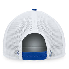 Royal Los Angeles Dodgers Fanatics Foam Front Patch Trucker Snapback Hat