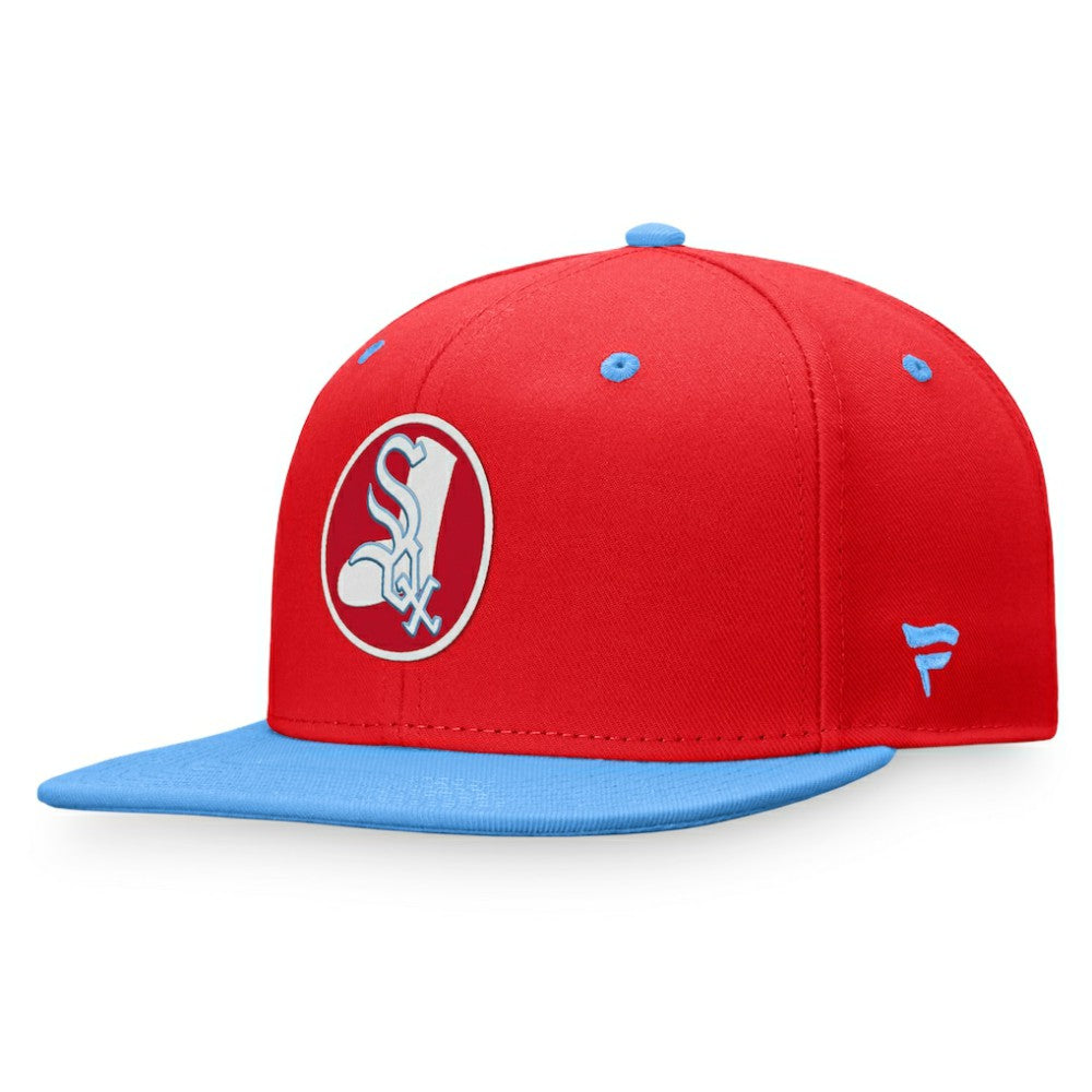 Red/Light Blue Chicago White Sox Fanatics Cooperstown Collection Two-Tone Fitted Hat